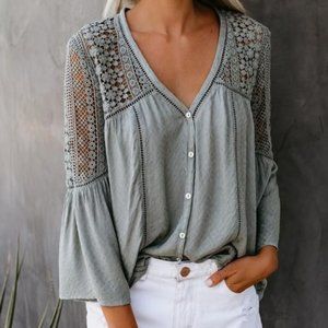 Du Jour Crochet Blouse